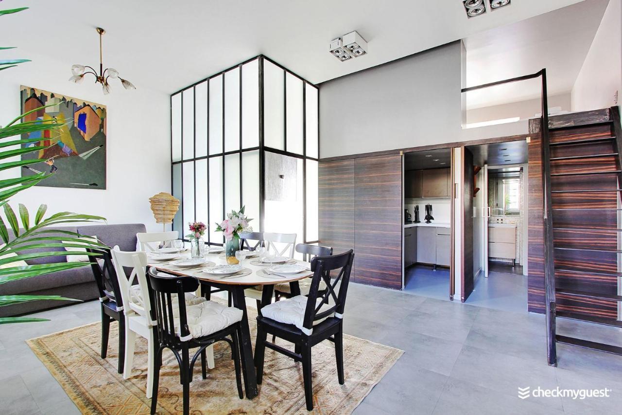 Superbe Loft 2Br - Buttes Chaumont Apartment Paris Bagian luar foto